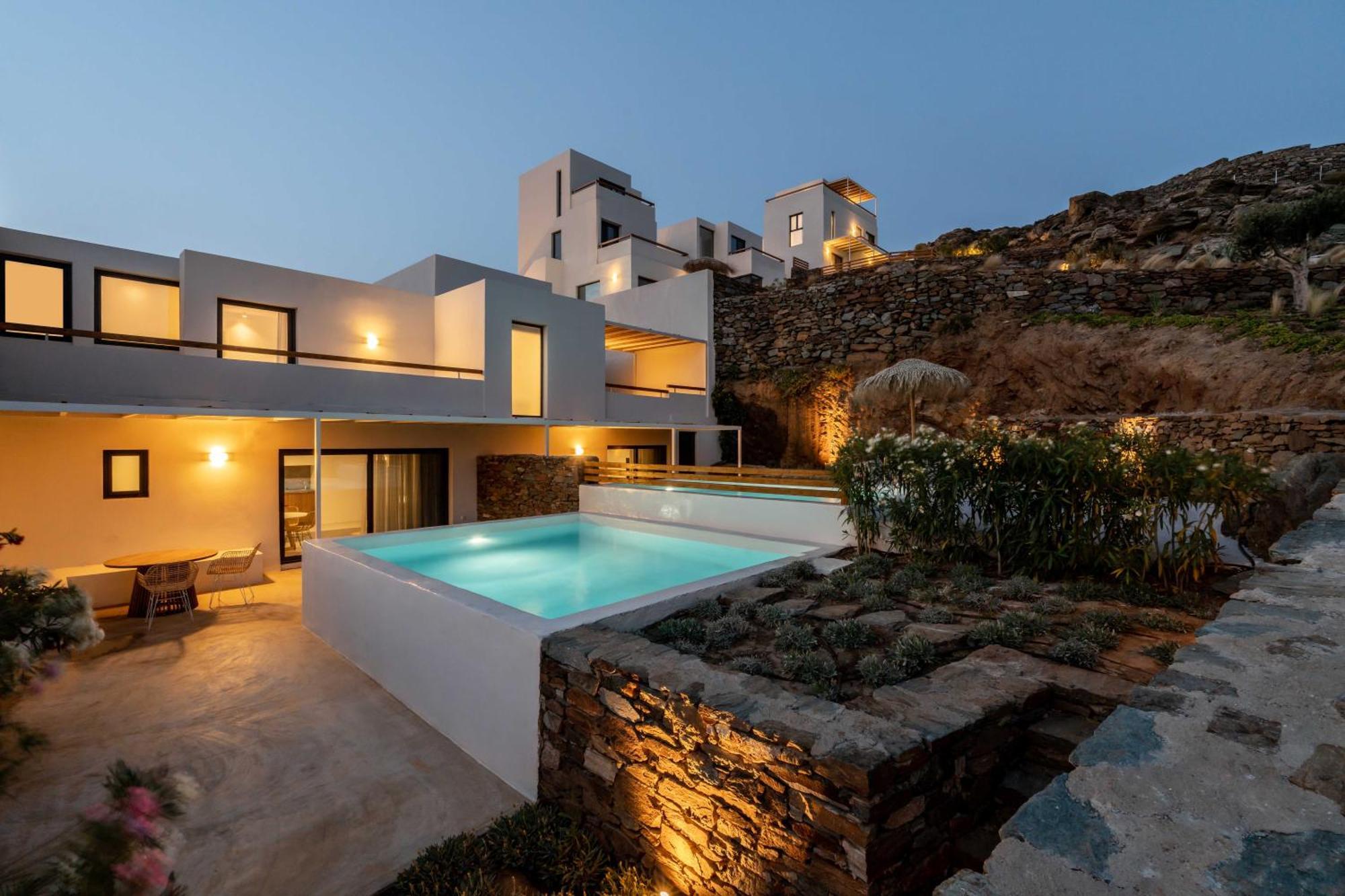 Aura Villas Tinos Agios Romanos Extérieur photo